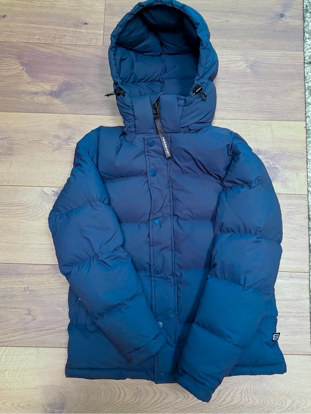 Aritzia The Super Puff Navy Jacket